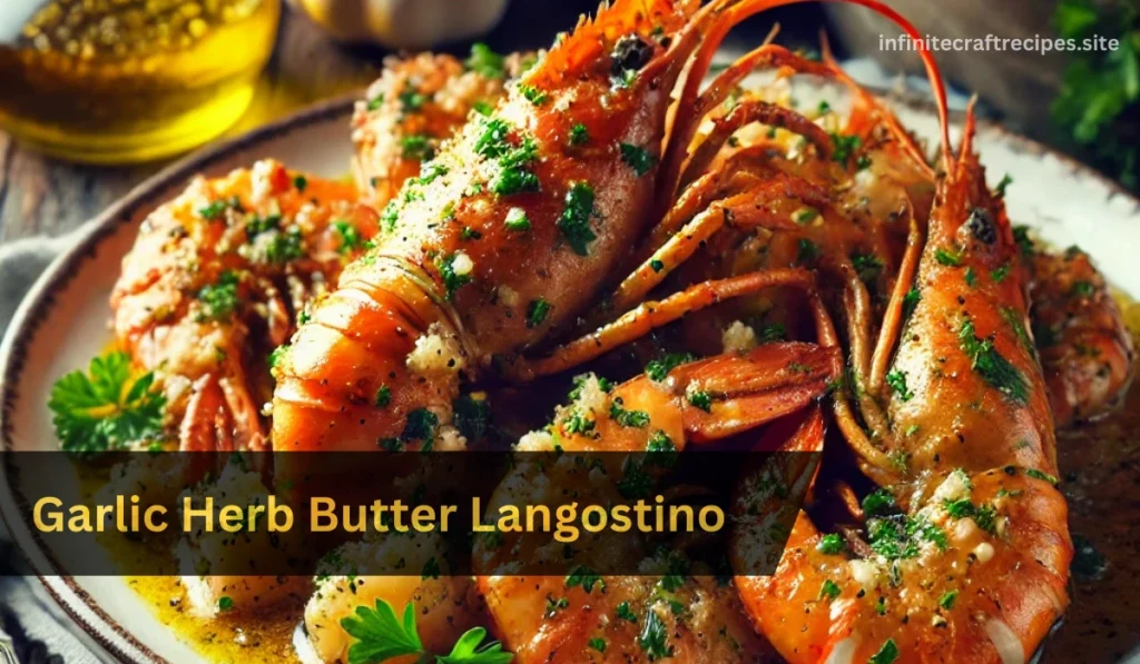 Garlic Herb Butter Langostino