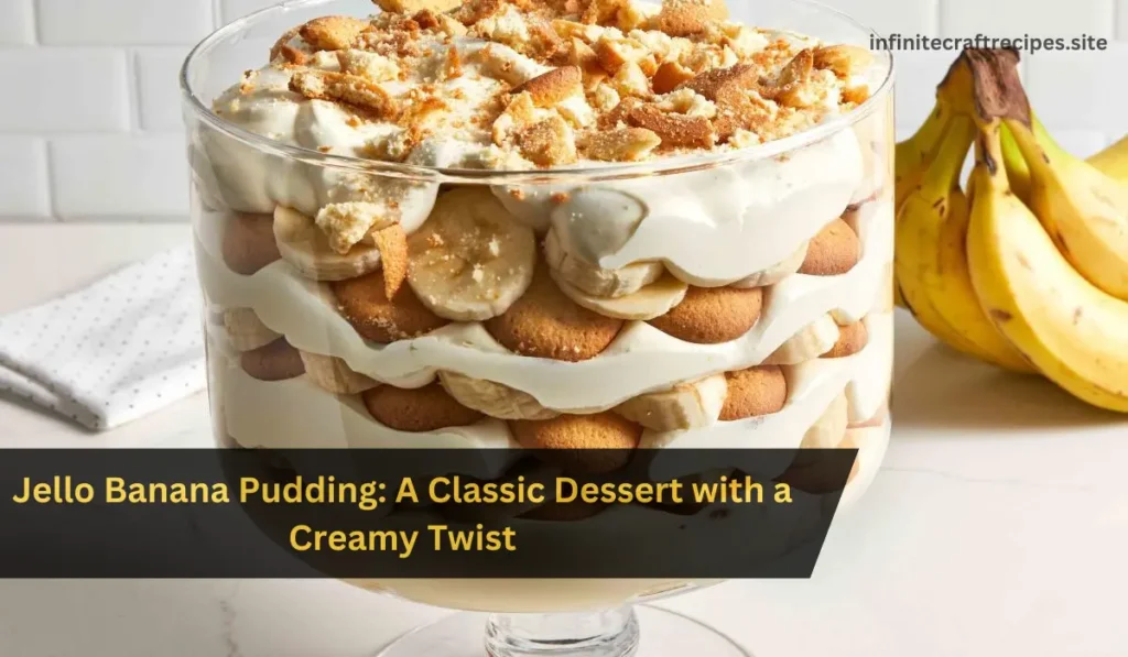 Jello Banana Pudding