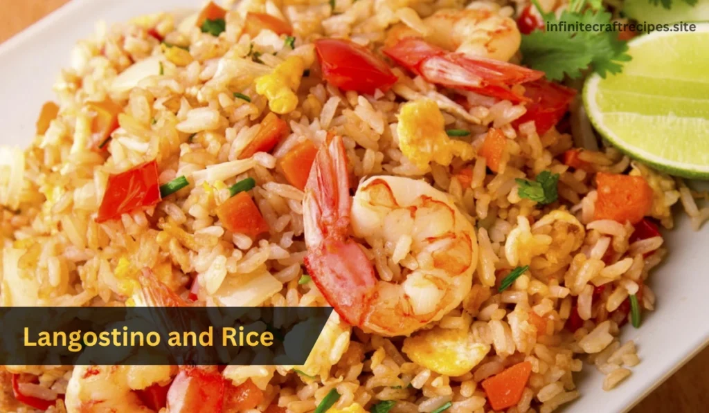 Langostino and Rice