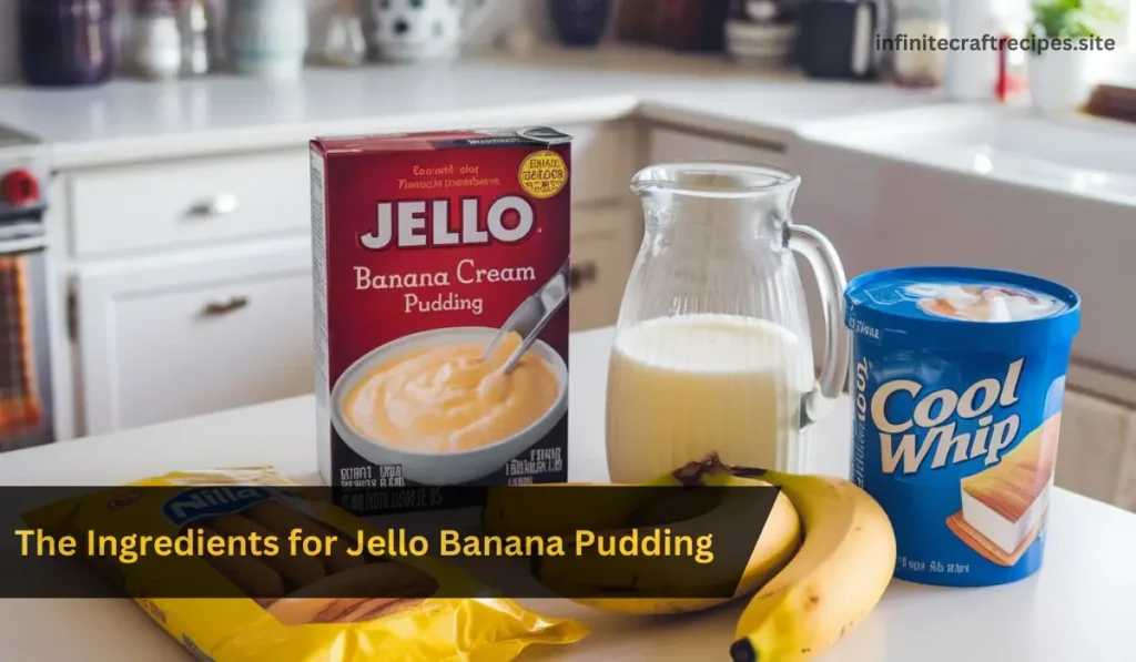 Jello Banana Pudding